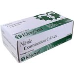 KingSeal Nitrile Exam Gloves - MEDIUM - Box of 100.