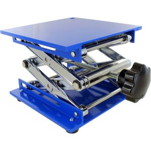 Laboratory Scissor Jack - Blue Enamel Photo 1