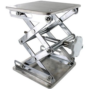 Laboratory Scissor Jack - Stainless Steel - Image One