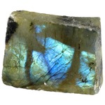 Photo of the: Labradorite Chunk - 1 inch with One Polished Side