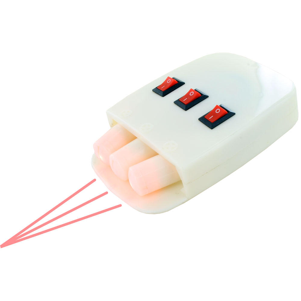 Laser Ray Box - 3 Red Beams - Image two