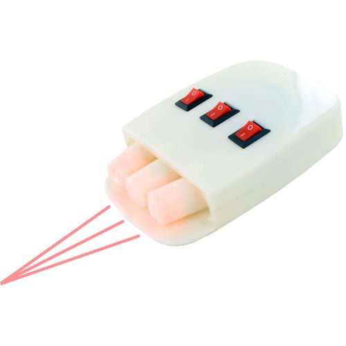 Laser Ray Box - 3 Red Beams photo 2