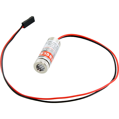 Adjustable Red Laser Module - Line 650nm 5mW - Image one