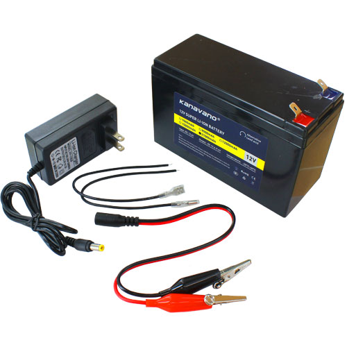 12V 21Ah Lithium-Ion Rechargeable Battery - Image one