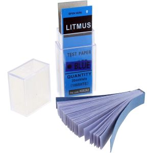 Litmus Blue Test Paper - 100 strips Photo 1