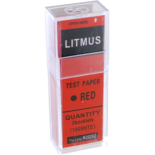 Litmus Red Test Paper - 100 strips photo 2