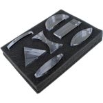 7-Piece Magnetic Acrylic Lens Set for Optics Demos.