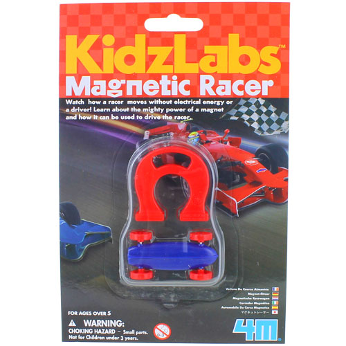 4M KidzLabs: Magnetic Car Racer - Image one