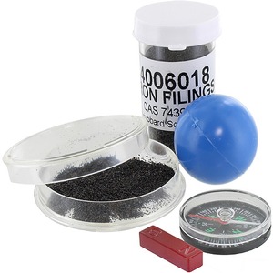 Photo of the Magnetic Sphere with Iron Filings Kit