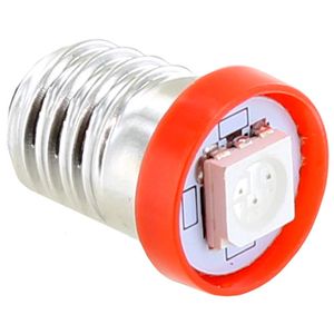 Photo of the Mini COB Bulb - Red - E10 3VDC 0.18W