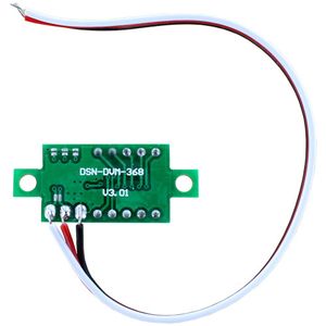 Mini Digital Voltmeter - 0V-30V - 3-Wire Photo 2