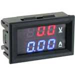 Photo of the: Mini Digital 2-in-1 Voltmeter Ammeter - 100V 10A