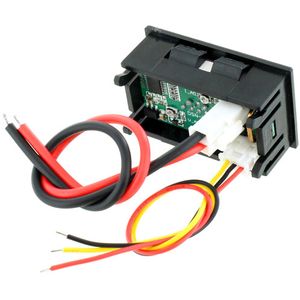 Mini Digital 2-in-1 Voltmeter Ammeter - 100V 10A Photo 2