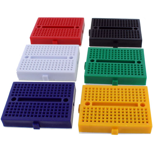 Mini Electronics Breadboards - Set of 6 - Image two
