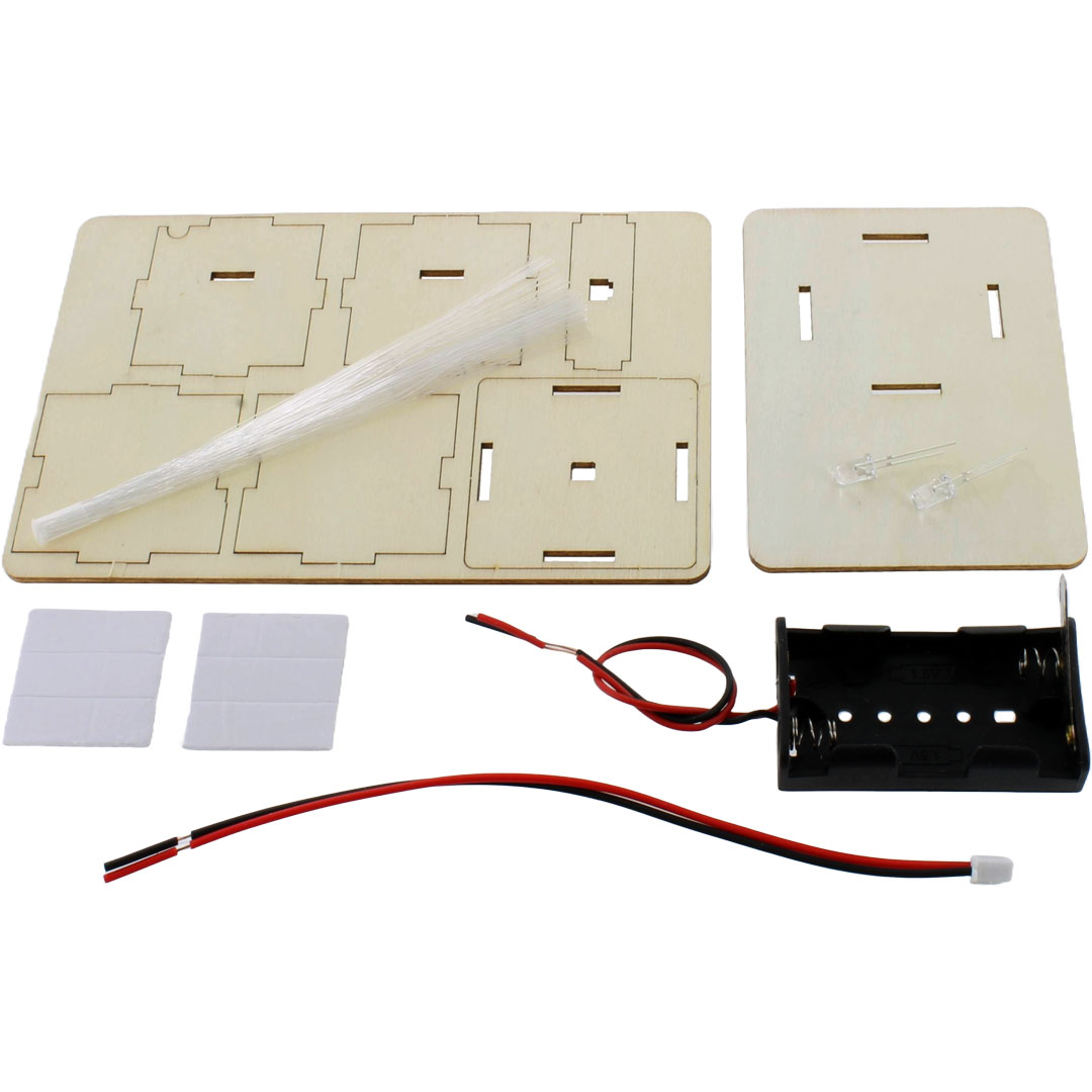 Mini Fiberoptic Lamp DIY STEM Kit - Image two