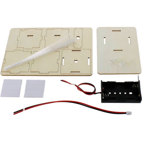 ECO-Wood Mini Fiberoptic Lamp DIY STEM Kit photo 2