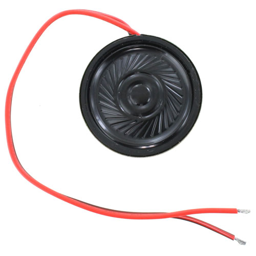 Mini Hobby Speaker - Flat 40mm 8ohm 0.5W - with Wire Leads - Image one