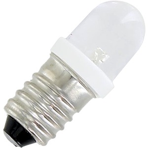 Mini LED Light Bulb - White - 3V DC E10 0.06W - Image One