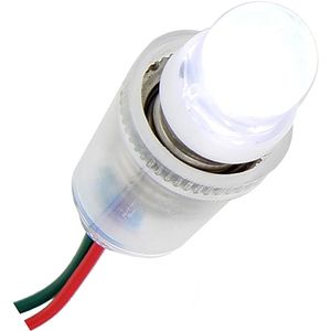 Mini LED Light Bulb - White - 3V DC E10 0.06W Photo 2