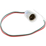 Photo of the: Mini Light Bulb Holder - E10 with wire leads