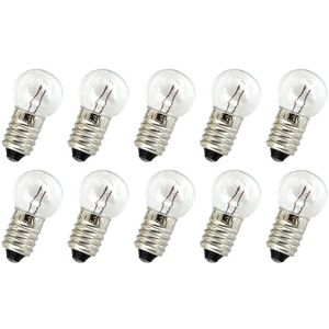 Mini Lightbulbs - 6.3V E10 - Pack of 10 Photo 1