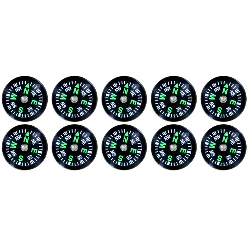 Mini Liquid Compass - 1 inch (25mm) - Pack of 10 - Image two