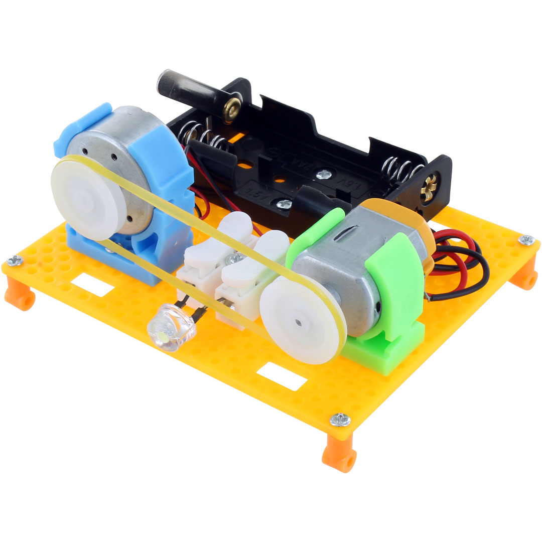 Motor Generator Power Transfer DIY STEM Kit - Image one