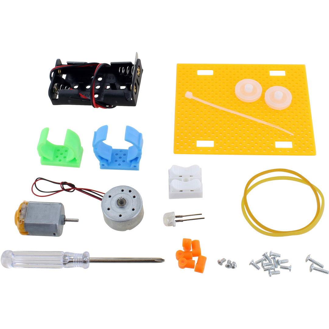 Motor Generator Power Transfer DIY STEM Kit - Image two