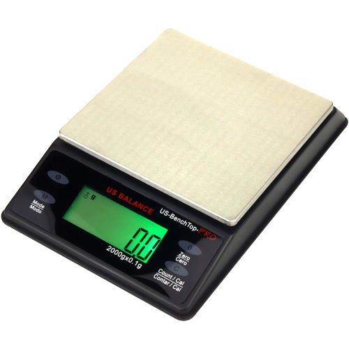 Precision Digital Scale with Bowl and Weighing Lid 2000g X 0.1g 