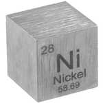 Nickel Metal Cube - 10mm 99.95 Pure .