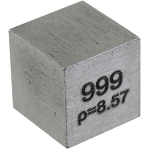 Metallurgy High Purity Iridium Cube Elemental Collection - Iridium And 99.5% Iridium Cube