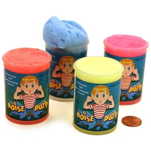 Toilet noise putty top