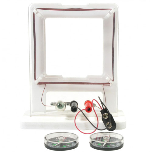 Electromagnetism - Oersteds Effect Classroom Demo Apparatus - Image one