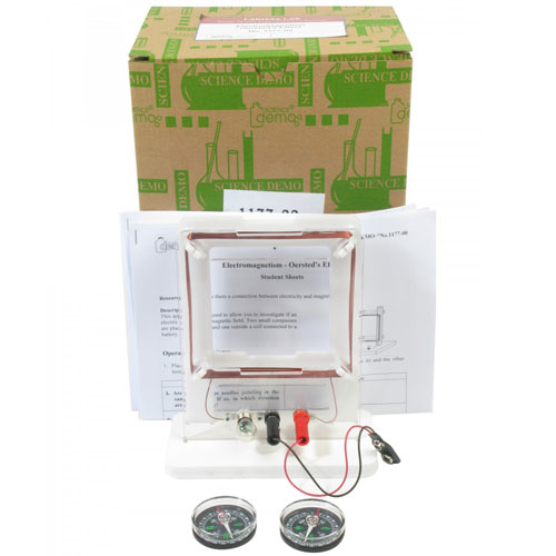Electromagnetism - Oersteds Effect Classroom Demo Apparatus - Image two