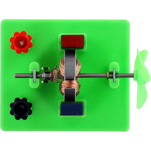 Open DC Motor Demo Model with Propeller 3-6V photo 3