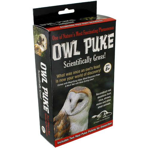 Cabinet of Owl Pellets – Exploratorium