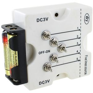 Parallel Laser Ray Box - 5 Independent Beams - Image One