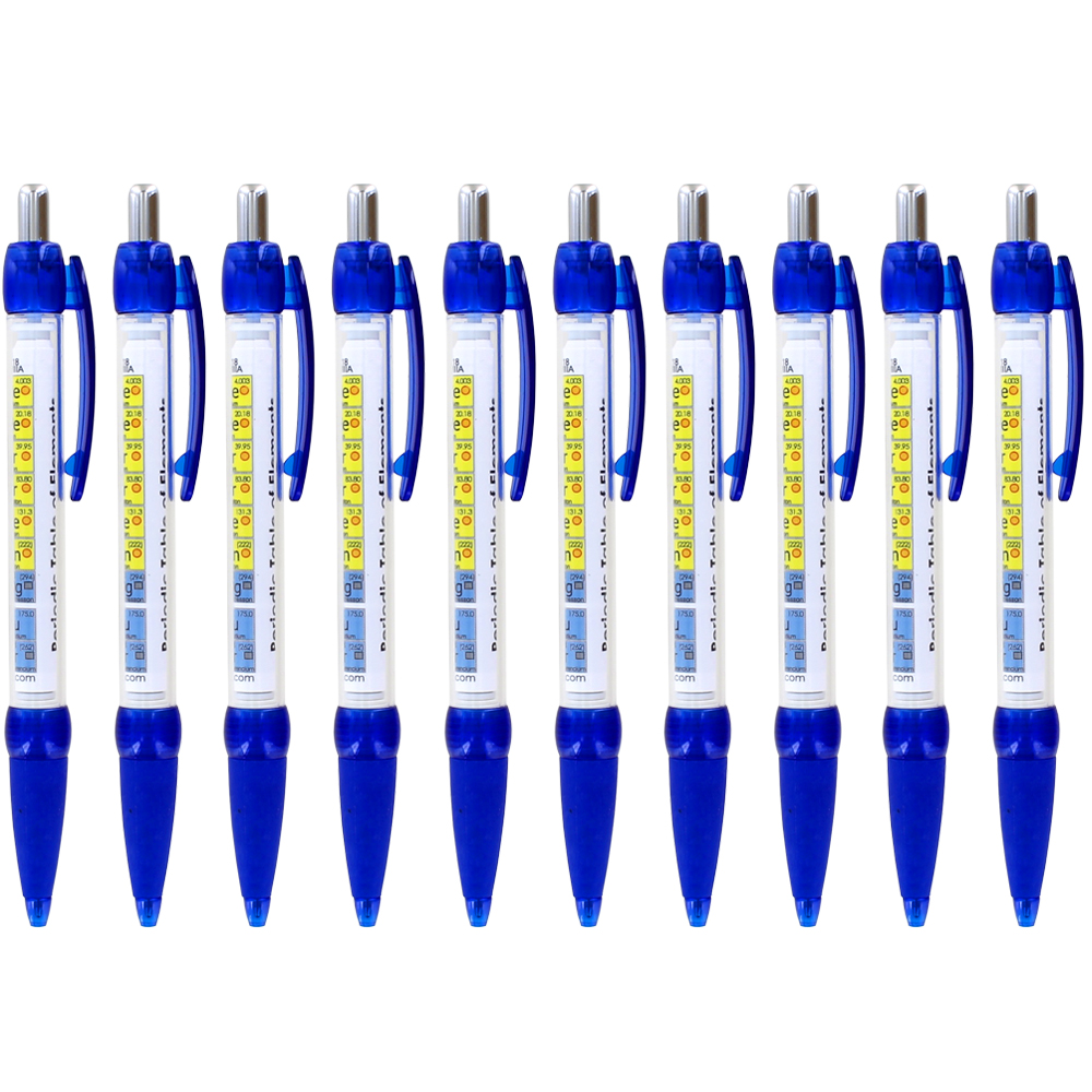 Periodic Table Banner Pens - 10 pack - Image one