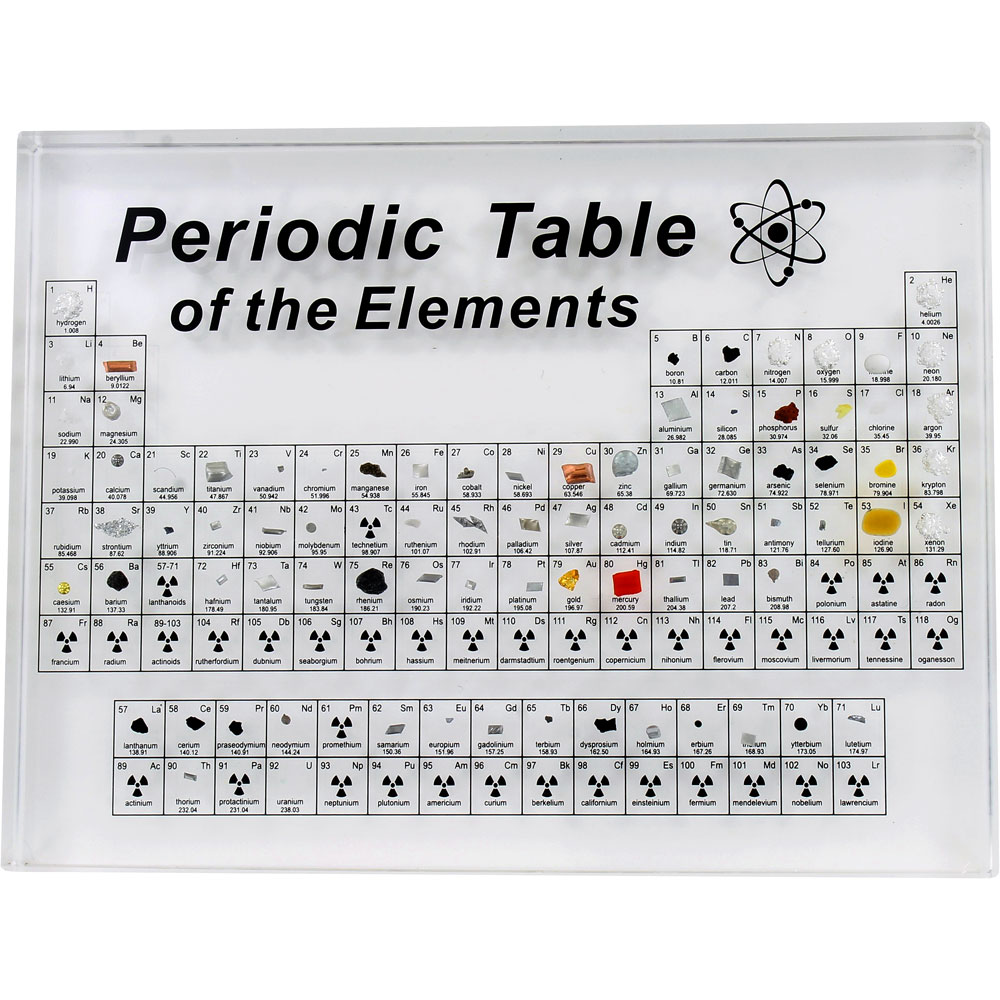 Periodic Table with Real Elements | xUmp