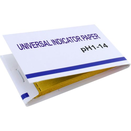 pH Paper Test Strips - Book of 100 photo 2