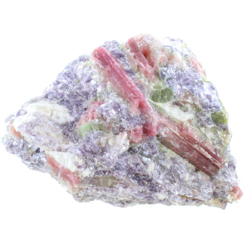Pink Tourmaline in Quartz - Large Chunk (2-3 inch) - Image one