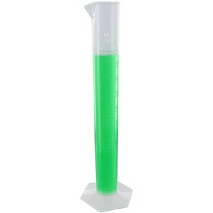 Plastic Measuring Cylinder - 100mL Photo 1