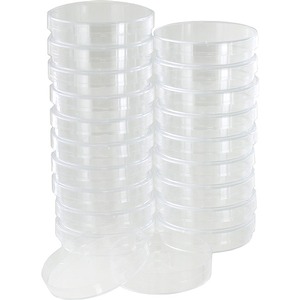 Plastic Petri Dishes - 55mm - pack of 20 Photo 1