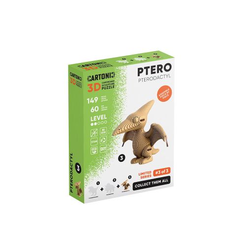 Pterodactyl Cartonic 3D Puzzle photo 3