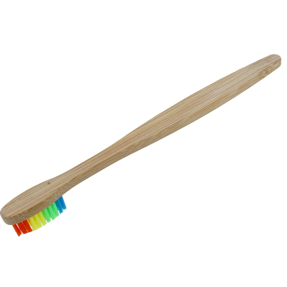 Rainbow Bamboo Toothbrush - Image two
