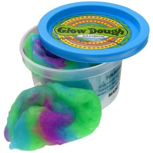 Photo of the Rainbow Glow Dough