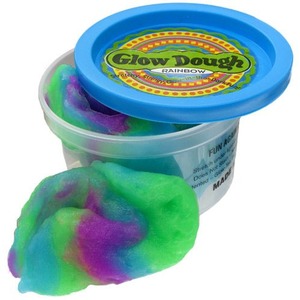 Photo of the Rainbow Glow Dough