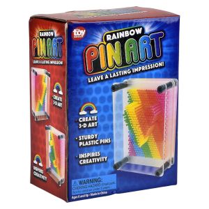 Photo of the Rainbow Pin Art