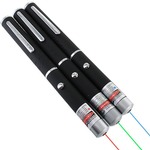 3 Laser Pointers Set - Red Green Blue.