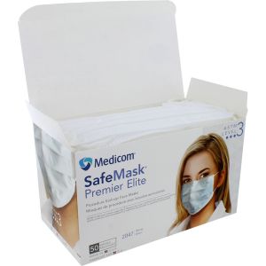SafeMask Premier Elite ASTM Level 3 - White Photo 2